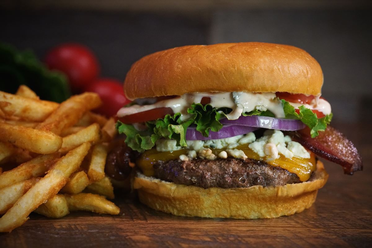 Flix Brewhouse Burger